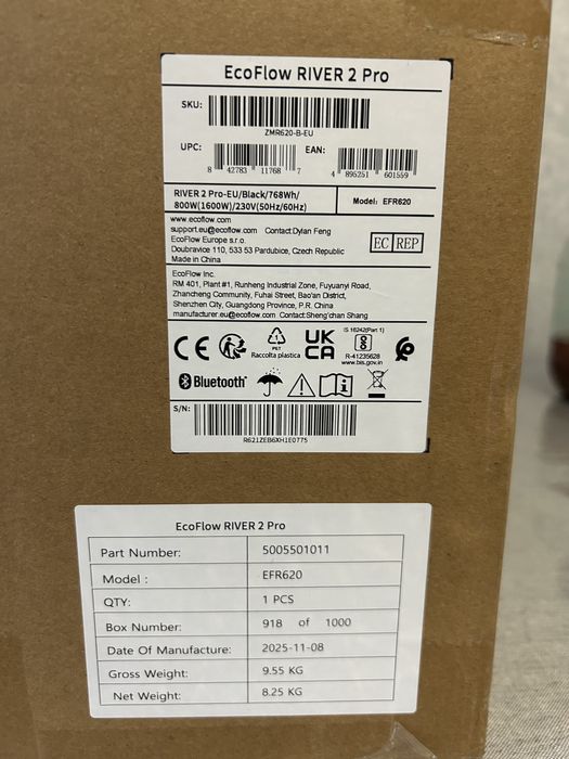 Зарядна станція EcoFlow RIVER 2 Pro