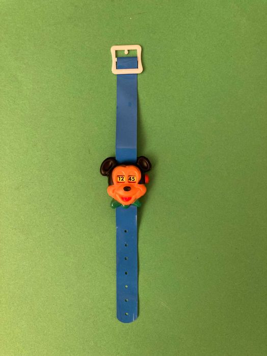 Relógio Infantil do Mickey Disney da marca Hedi Anos 80