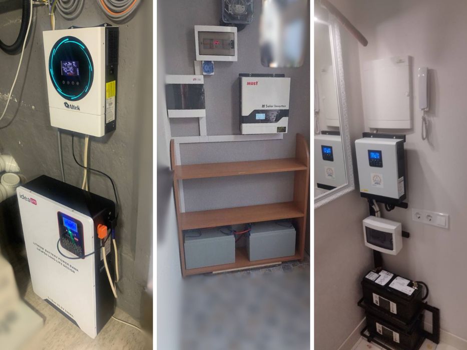 Система резервного питания автоматическая