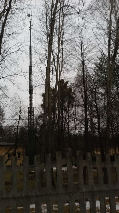 Kratownicowy wojskowy mobilny maszt / wieża 25m