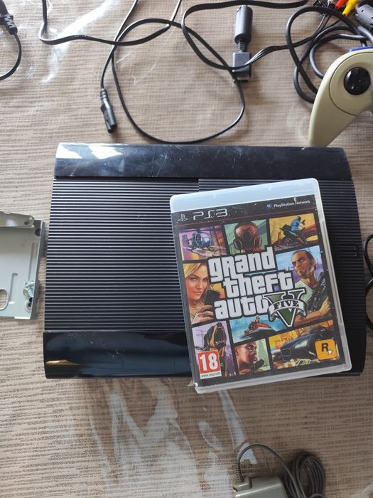 Ps3 com jogo GTA 5( ler descrição)