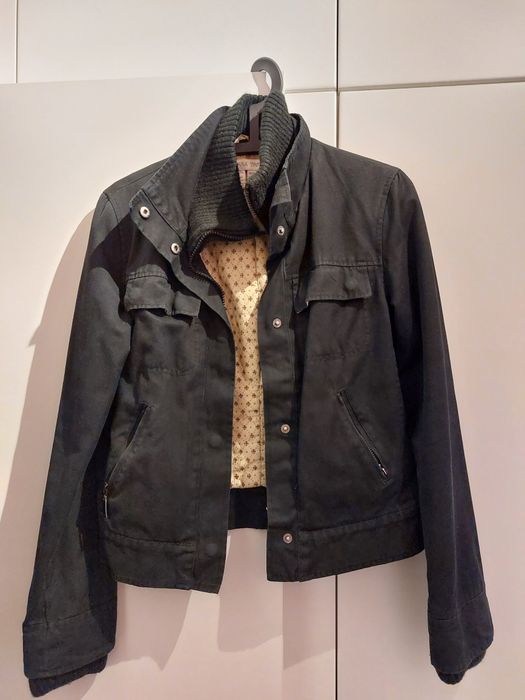 Casaco preto Zara