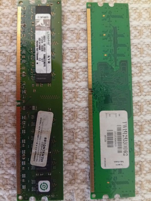 Memorias Ram Kingston e TwinMOS