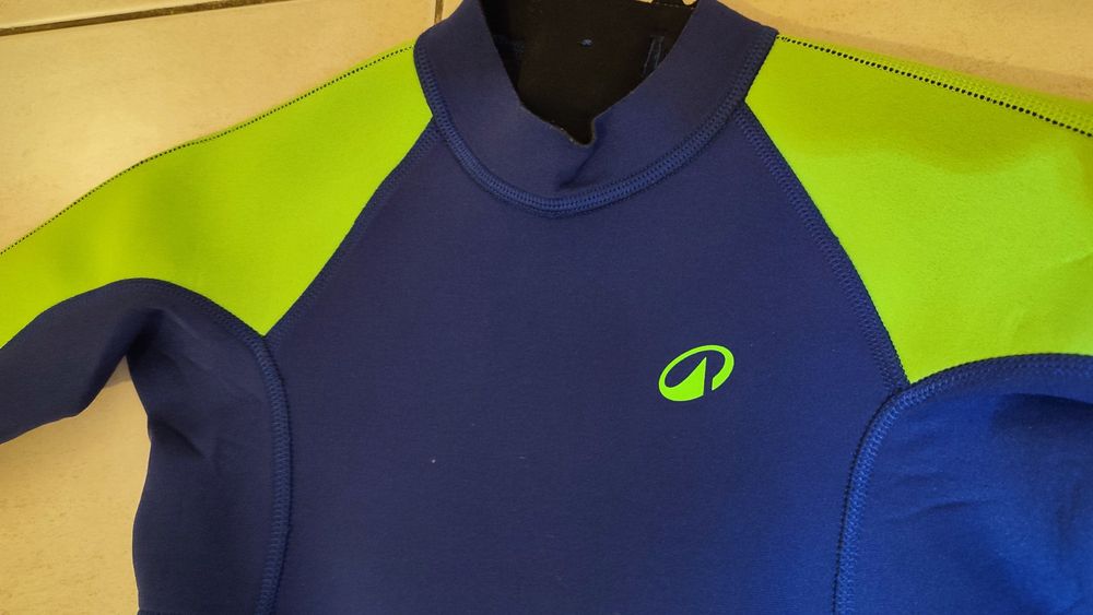 Fato de Surf Short Triboard 2/2 para 8 anos