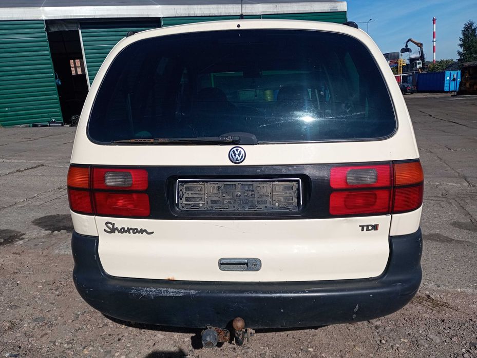 Volkswagen Sharan I 1,9 zderzak przedni, części transport FV dostawa