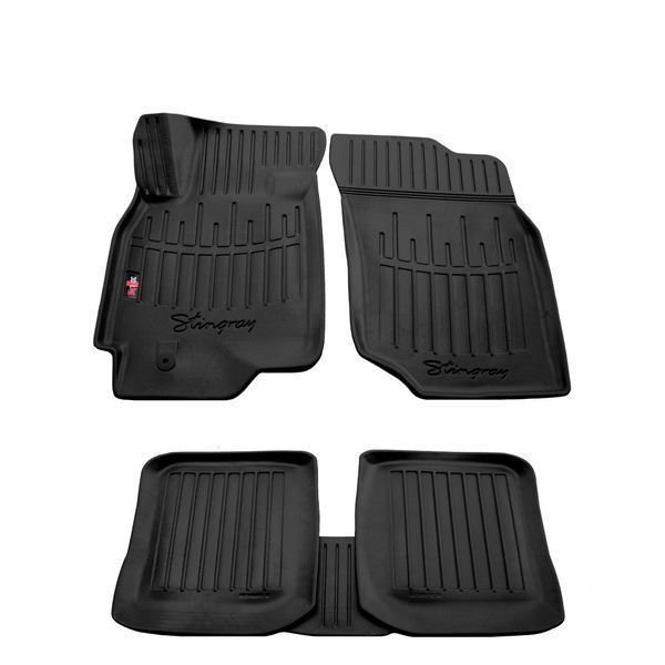 Гумові 3D коврики в салон Мітсубіші ASX/ Lancer/ Outlander