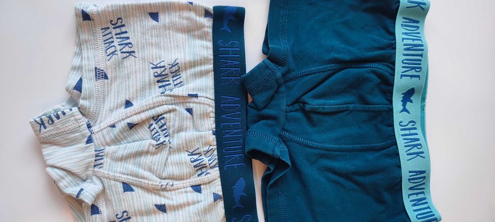 Zestaw bielizny dla chłopca – 4x bokserki + 2x slipy, r. 98/104