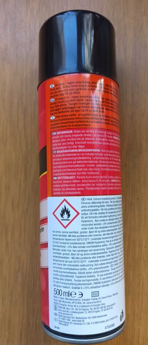 Pianka do czyszczenia opon 500ml