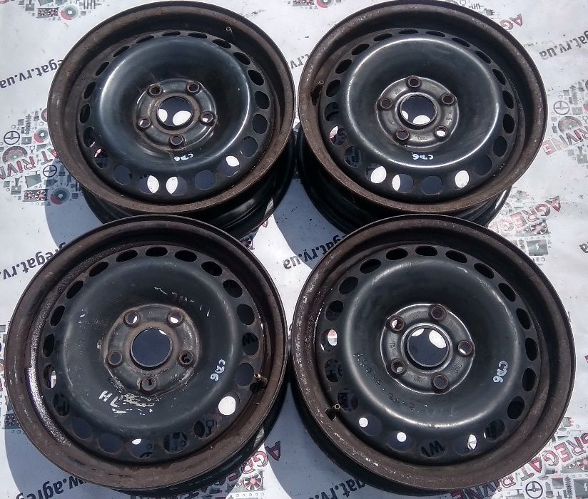 Диски Диск R15 6J ET47 ET45 5*112 Volkswagen Caddy Кадди Запаска Шрот ...