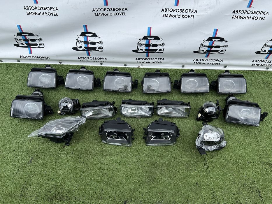 Туманки Е34 Е36 Е38 Е39 Е60 Е65 Е90 нові китай птф туманні фари