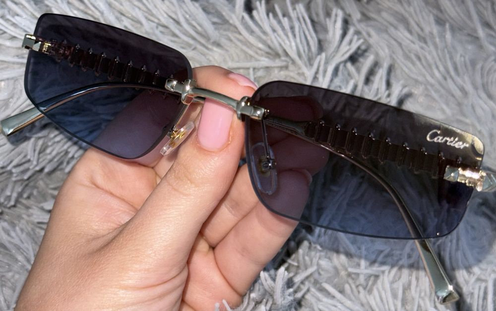 okulary w stylu Cartier