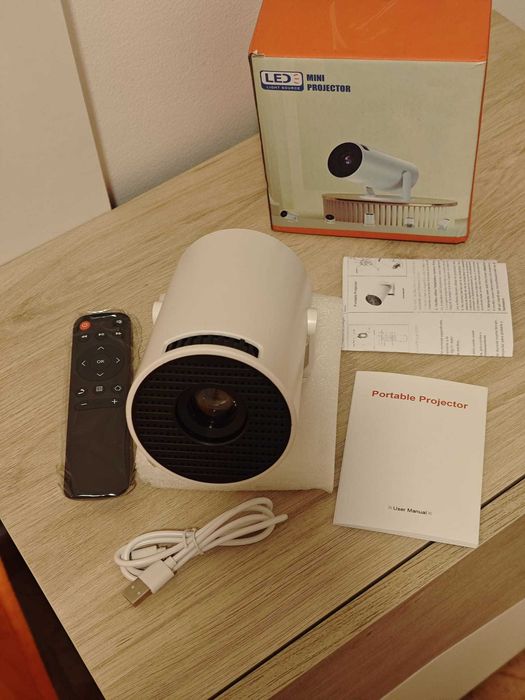 mini projetor, branco