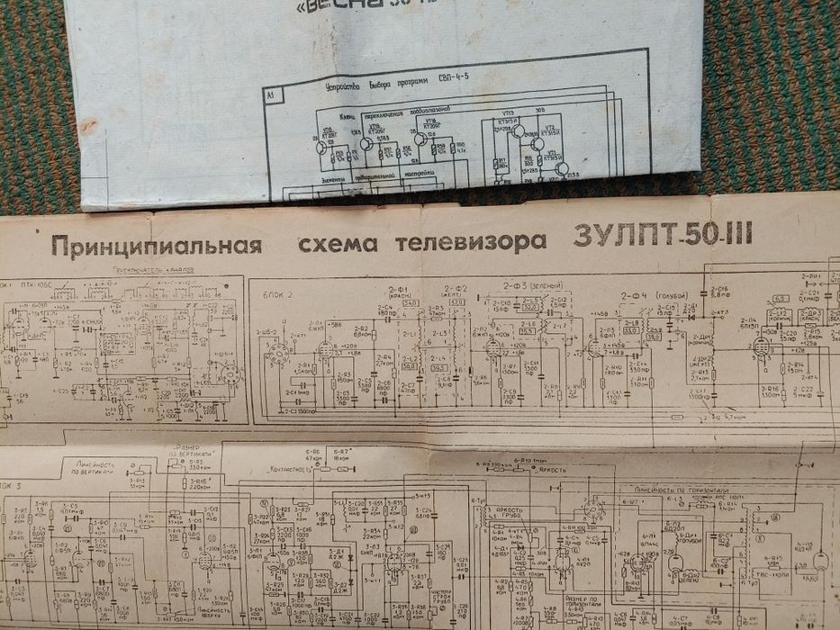 Продам схемы к телевизорам