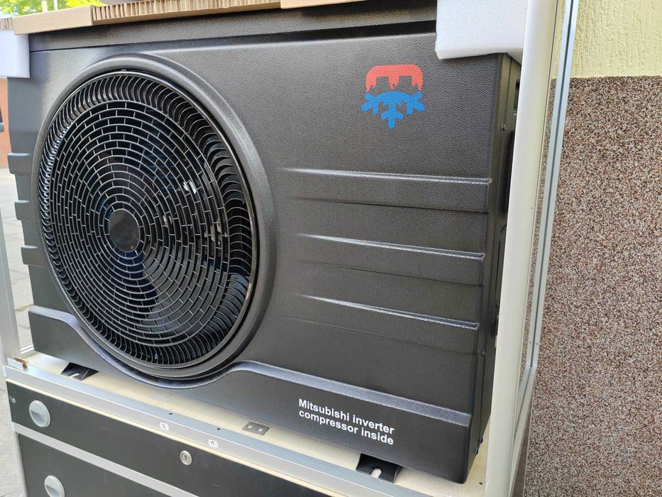 Pompa Ciepła basenowa do basenu, 10KW, 5lat gwarancji, WI-Fi, tuya