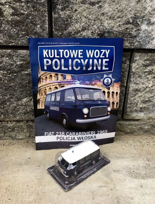 Prospekt- FIAT 238 MINIVAN 1965-auta,model,wozy policyjne,kolekcja