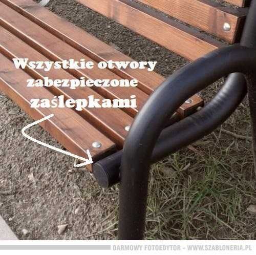 Ławka ogrodowa parkowa miejska 150 cm producent atest różne rozmiary