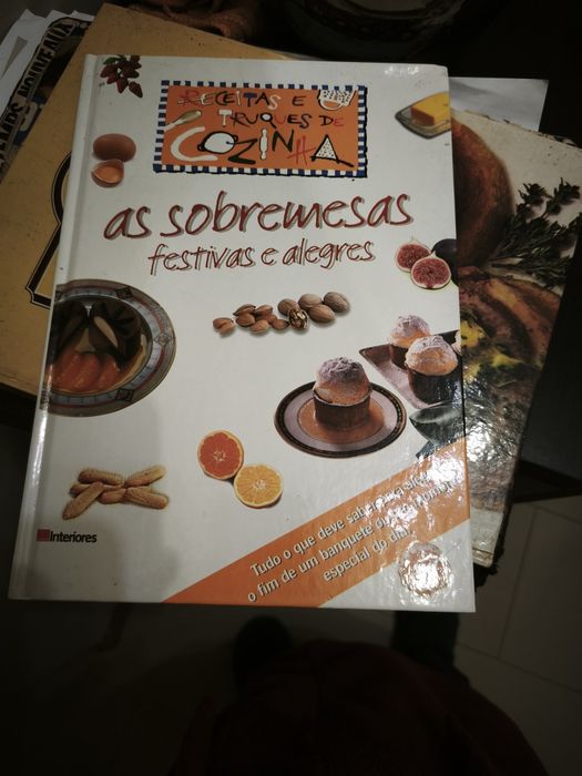 Livros de receitas originais de capa dura