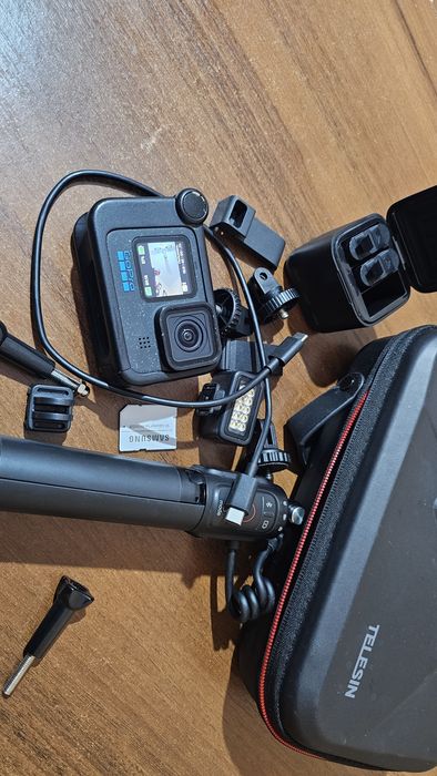 GoPro HERO 12 Black Creator Edition + медіа модуль + 2 батареї + кейс