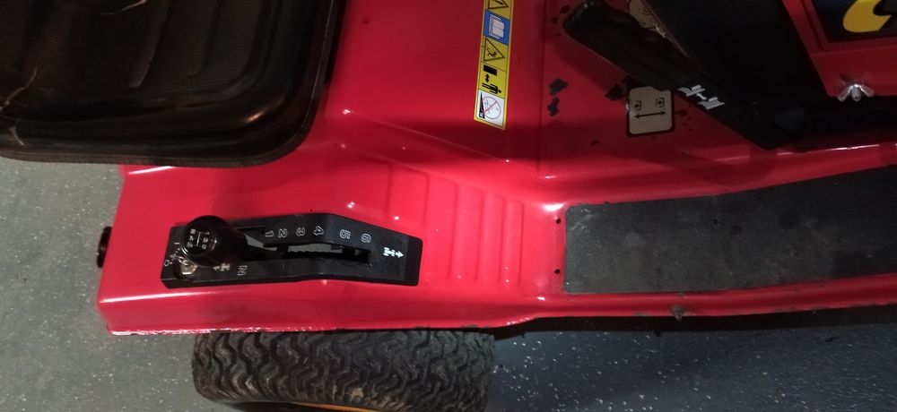 Traktorek kosiarka Cooper +pług śnieżny