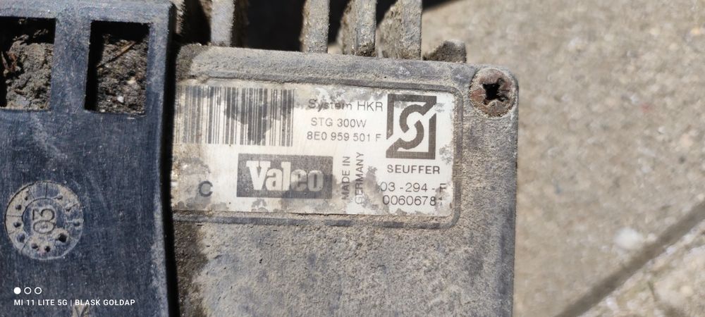 Wentylator z Modułem  Audi A6 C5 2.0 B ALT Części Blask Gołdap
