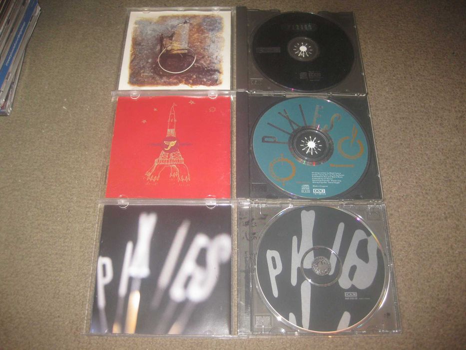 3 CDs dos "Pixies"