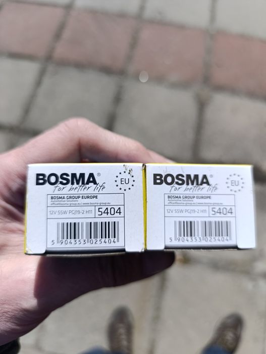 Bosma Żarówka samochodowa szt2 H11
