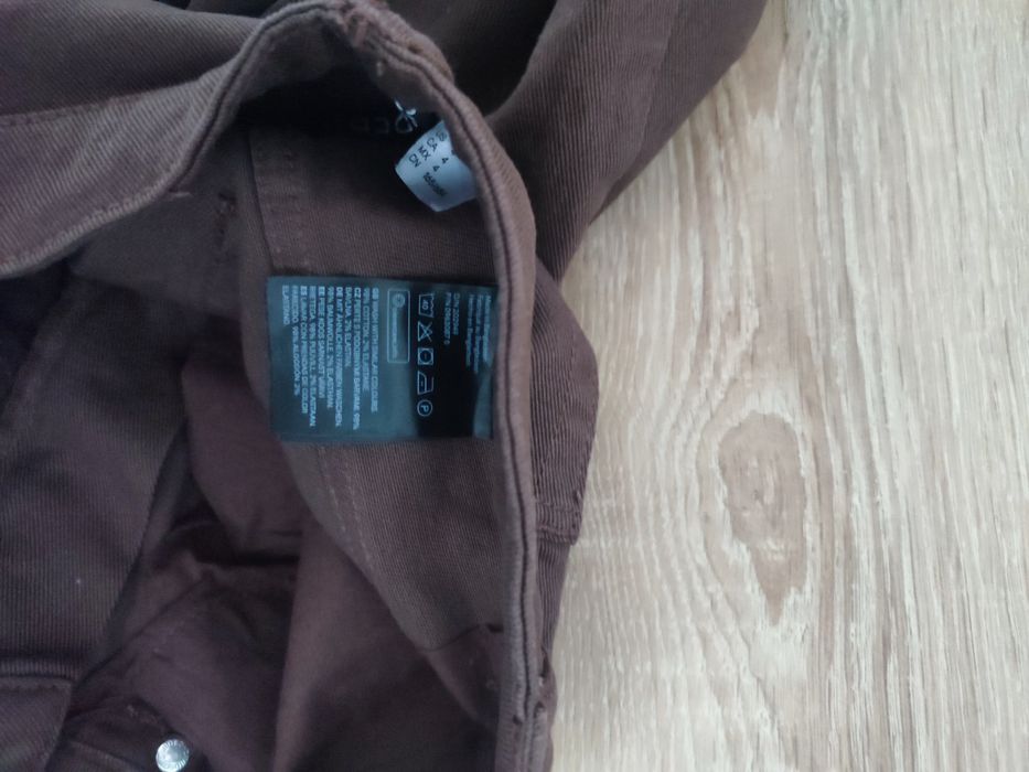 Spodnie brązowe H&m