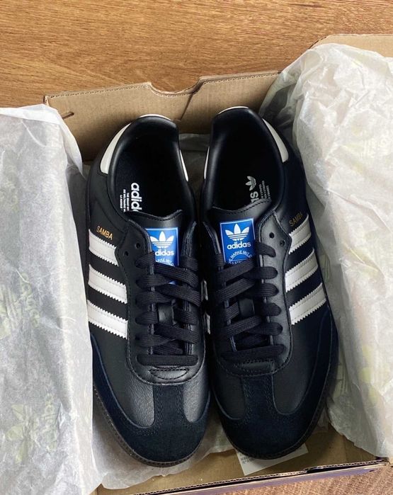 czarne adidas SAMBA damskie obuwie samba oryginalne sneakersy R.40