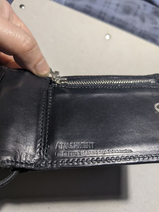 Шкіряний гаманець на шию Attachment (Kazuyuki Kumagai). Neck Wallet. J