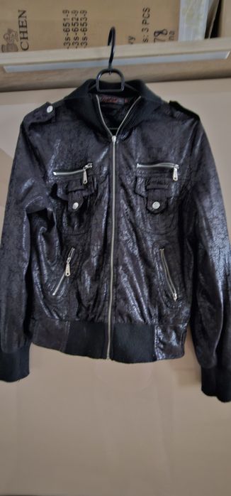 czarna letnia kurtka R&D 36/38