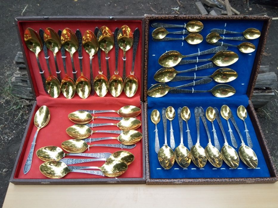 Набор мельхиоровый булат-СССР