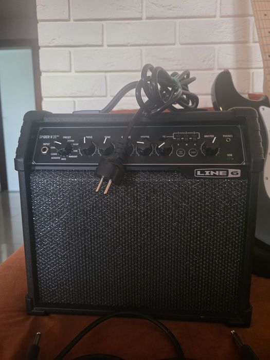 Gitara elektryczna z piecem