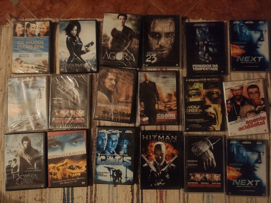 Lote de filmes dvd