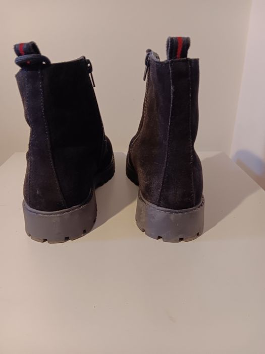 Botas menina camurça azul Lion of Porches 36 azuis