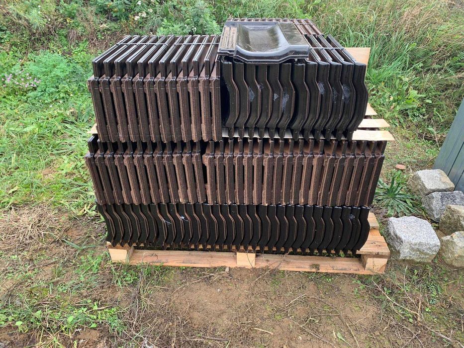 dachówka braas topas 13v czarna glazura  100szt