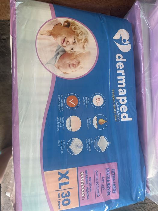 Подгузники для взрослых Dermaped Extra Large (XL), 30 шт.