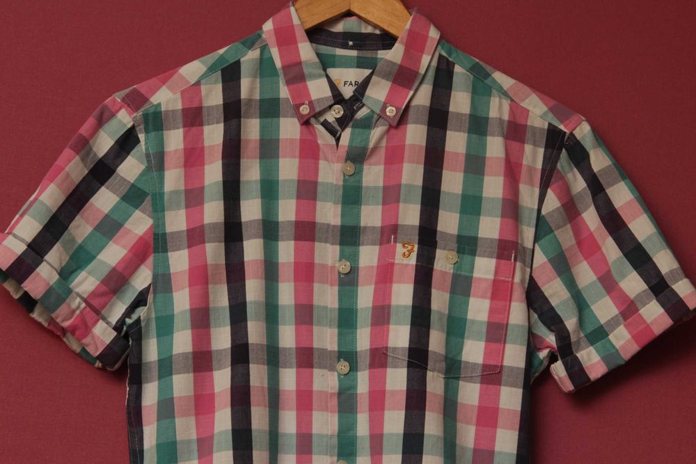 Farah рр XS-S рубашка из хлопка slim fit