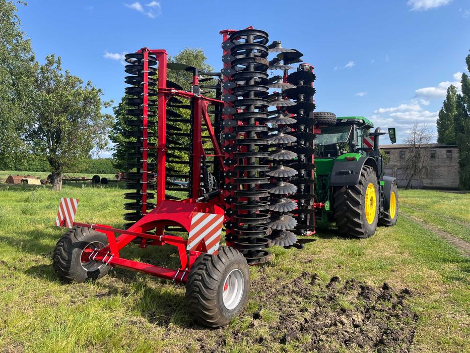 Дисковий лущильник Деметра Дискатор демпферна стійка диск супершарп