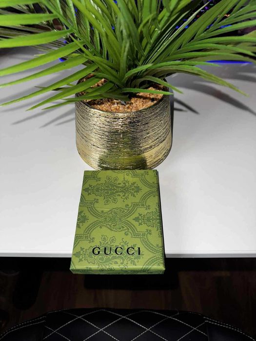 Etui na klucze / Bilonówka Gucci GG Supreme (Black/Grey)