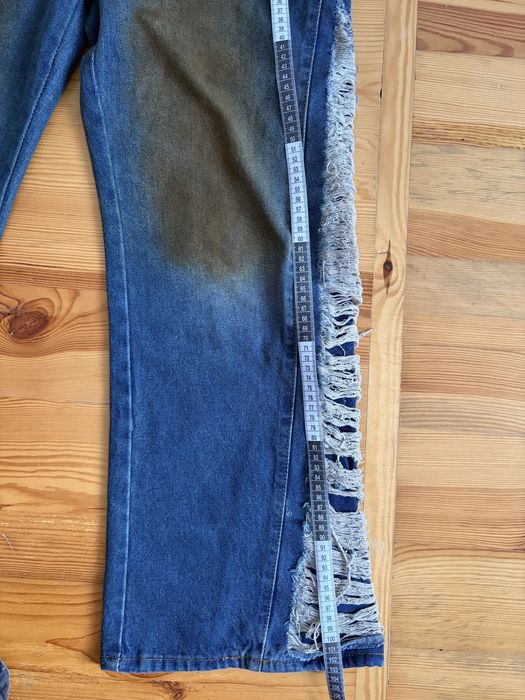 distressed джинси