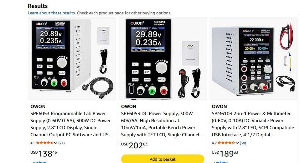 Fonte de Alimentaçäo Programavel  0-60V