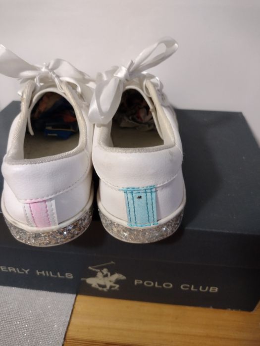 Białe trampki tenisówki roz.37/23 cm