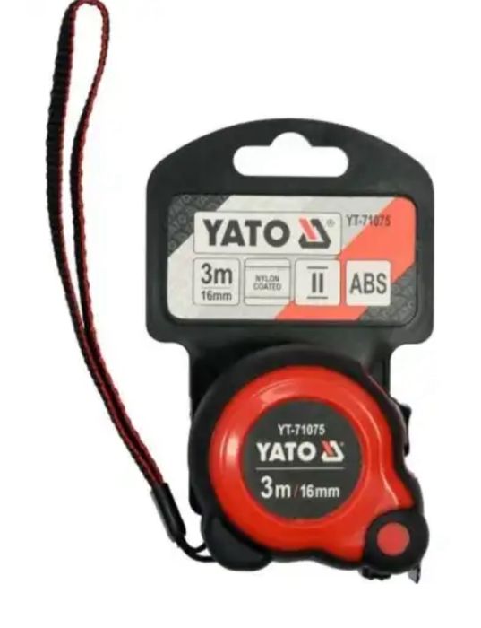 Рулетка 3м Yato YT-71075