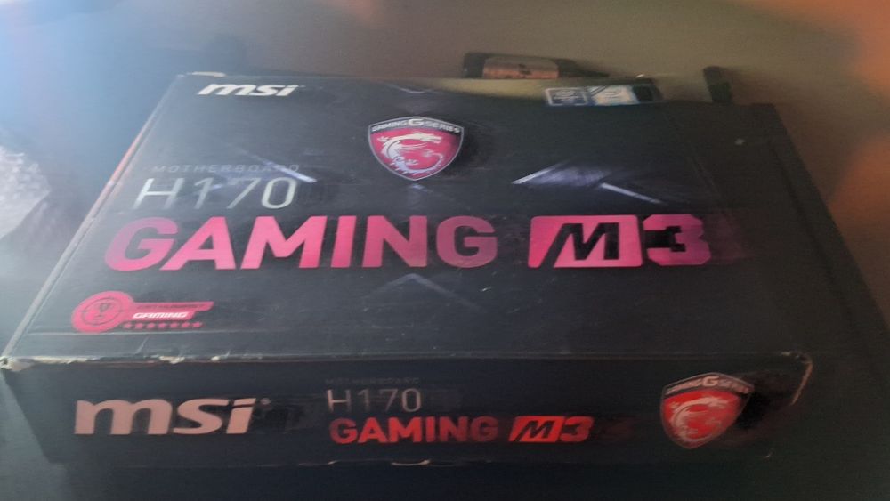 Płyta głowna Msi h170 gaming m3 + procesor intel i5 7600k + 16gb ram 2134 mhz