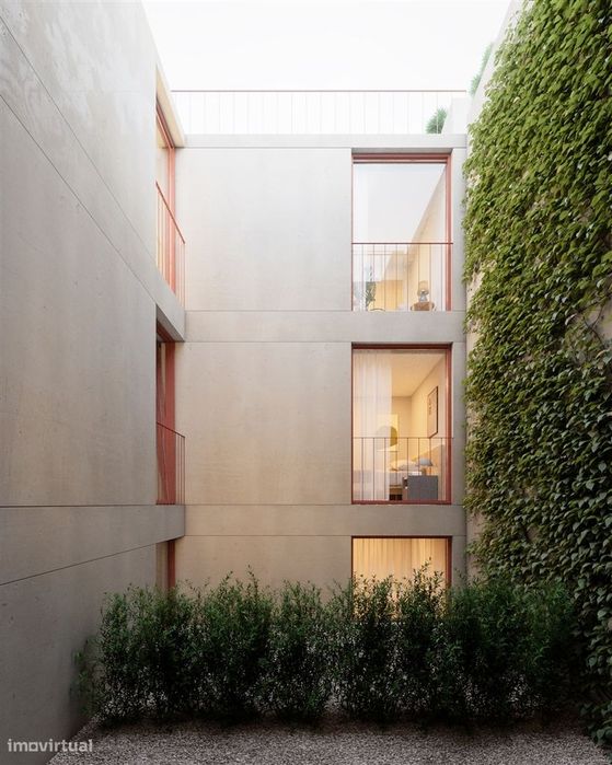 Apartamento T1 com terraço com 30 m2, Freixo