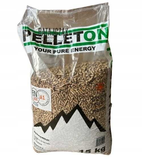 Pelet drzewny Pelleton Ałtaj 6mm 16,5MJ/kg 15kg