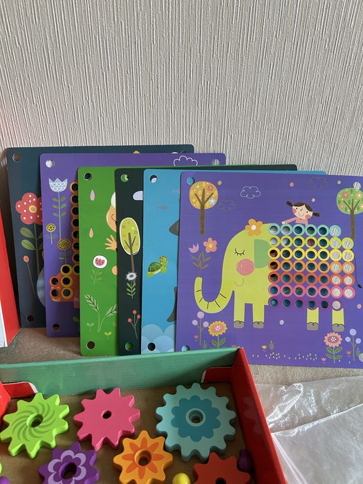 Дерев'яна мозаїка Звірята, Fun Game