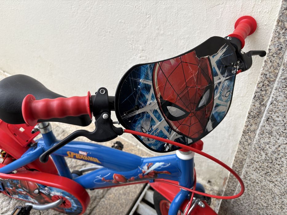 Bicicleta Crianca Roda 12 Spiderman