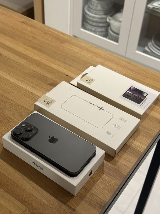 iPhone 15 Pro Max 256GB Black Titanium idealny!!