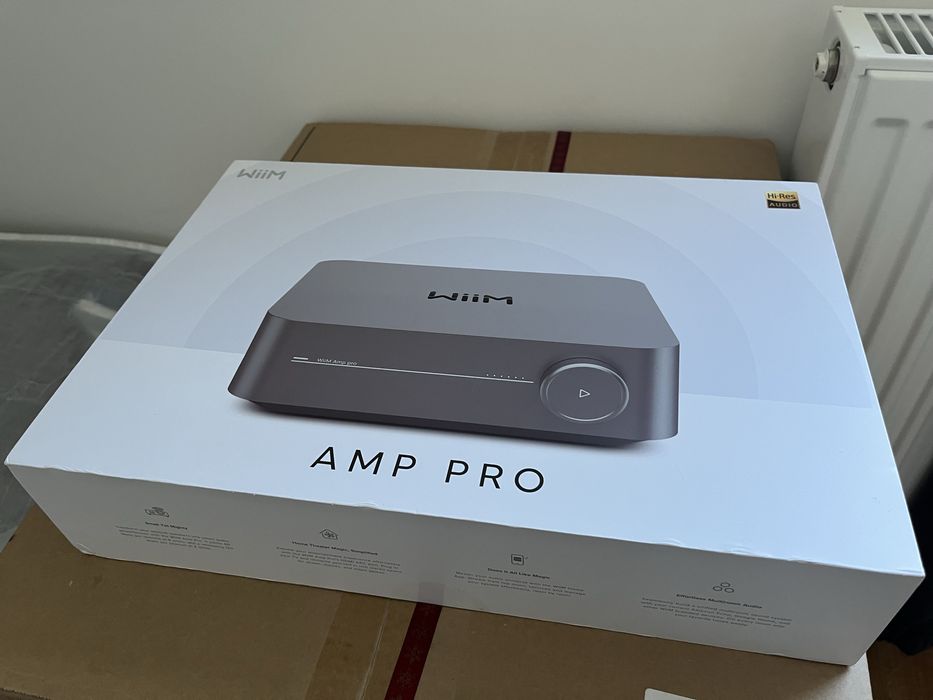Wiim Amp Pro Nowy Wzmacniacz Zintegrowany Streamer